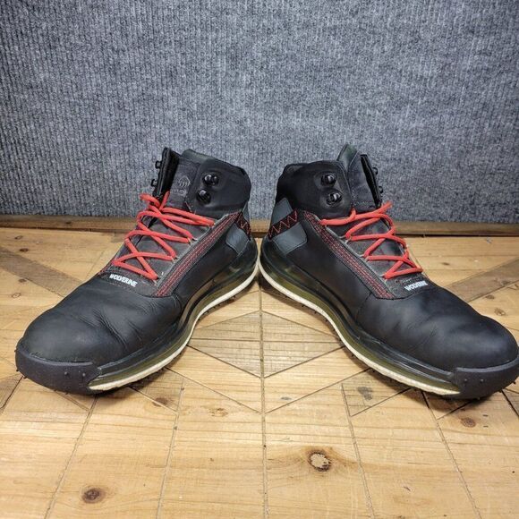 Wolverine Conquer Ultraspring Hiking Boots Men's Mid Black Waterproof - US 13M - Picture 5 of 11